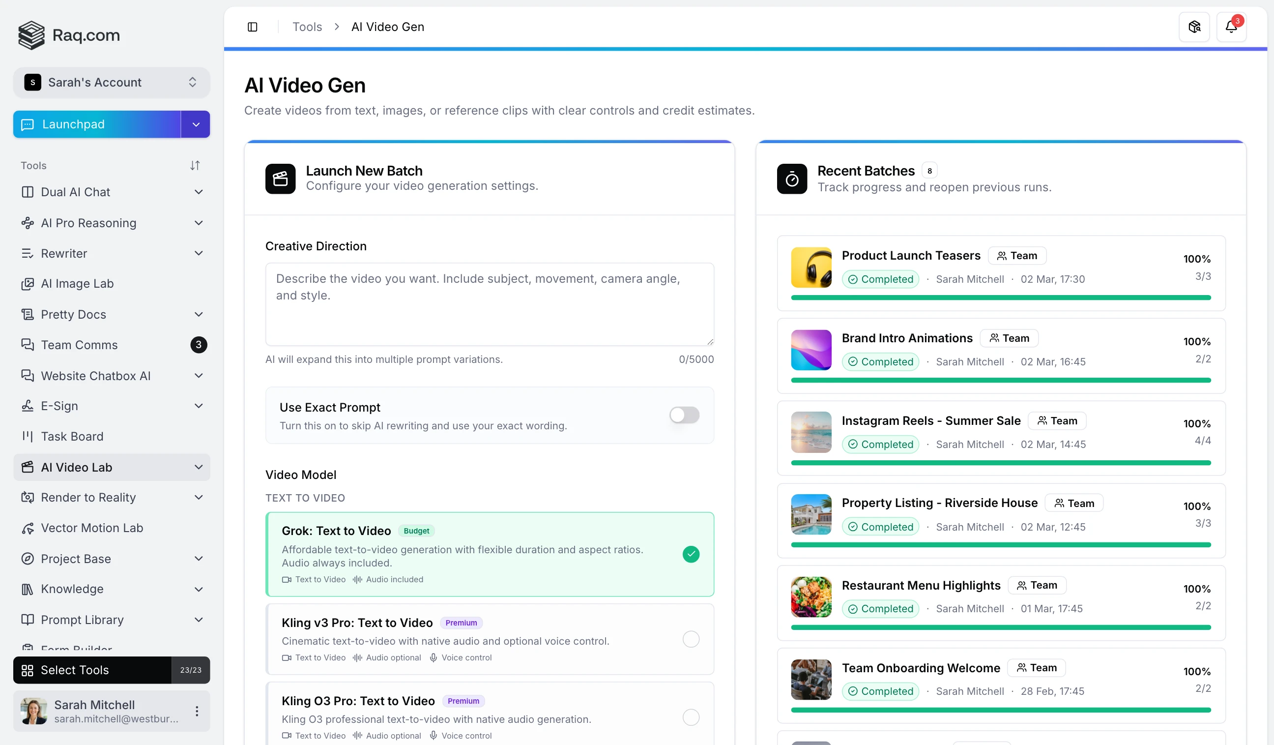 AI Video Lab: Generate Videos from Text, Images, and References
