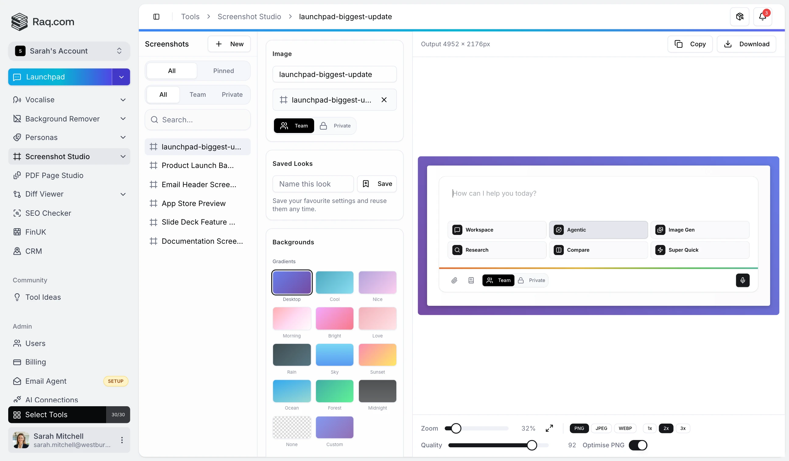 Screenshot Studio: Presentation-Ready Images Without a Design Tool