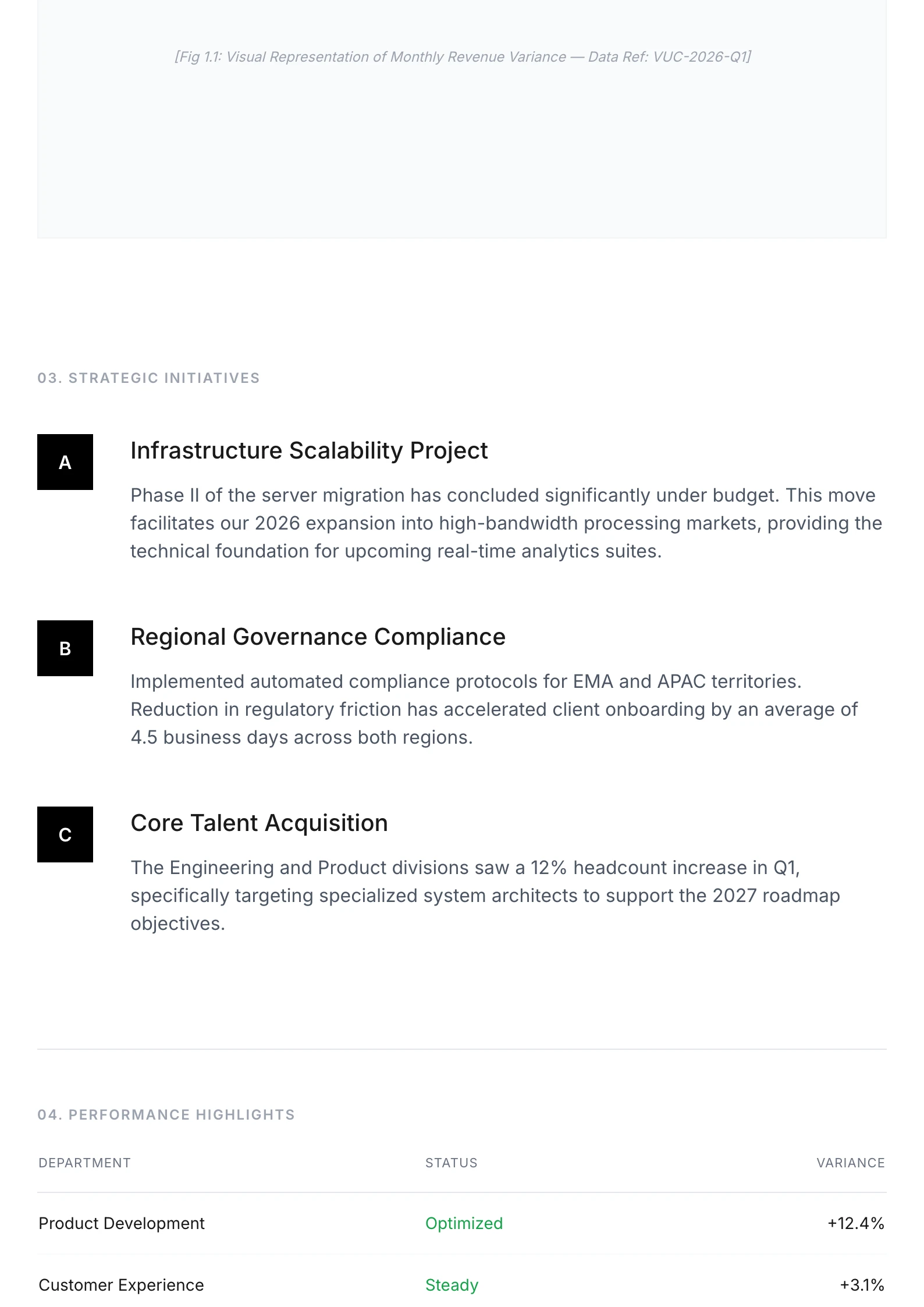 Elegant Serif Corporate - Page 2