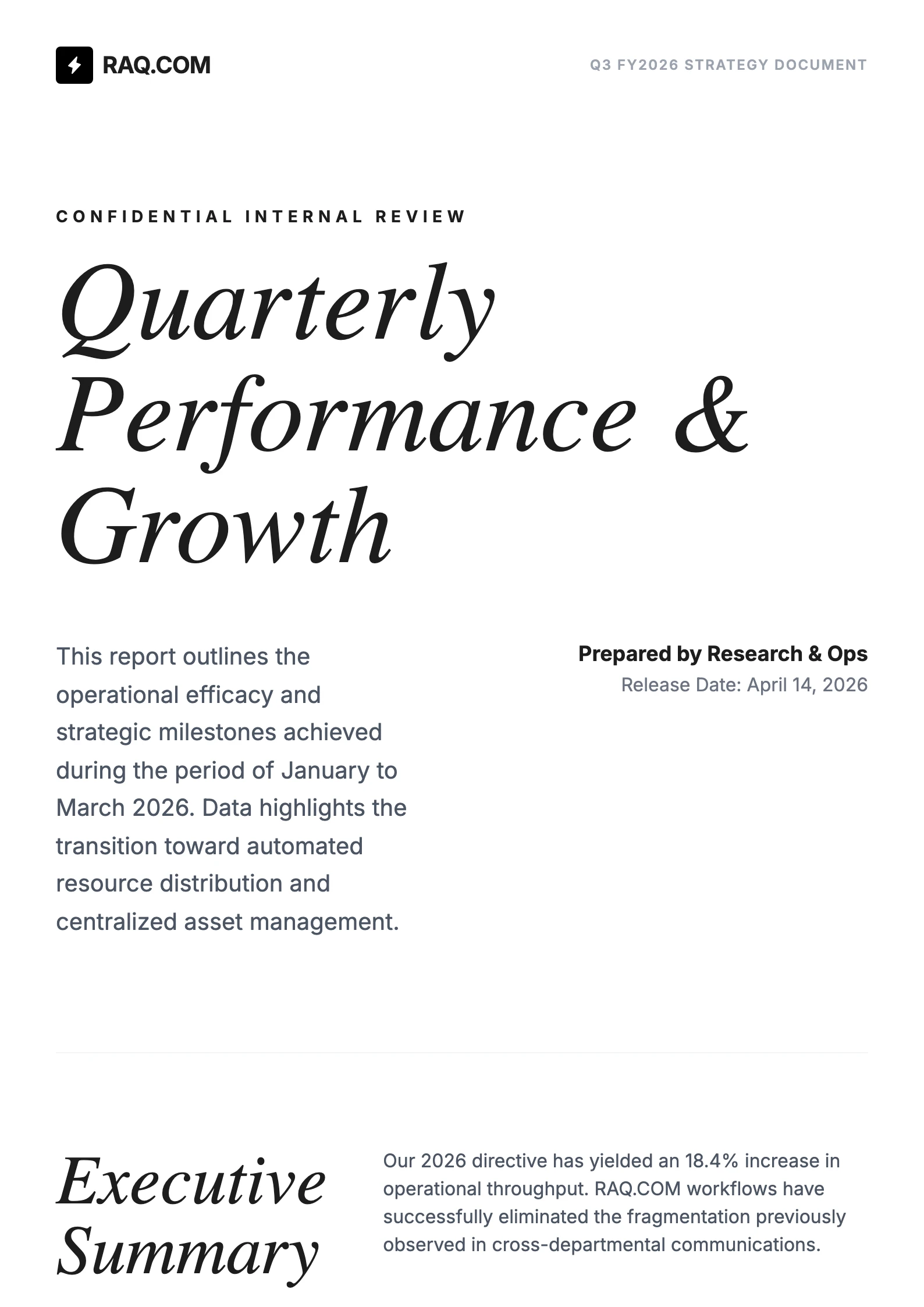 Modern Executive Serif 8