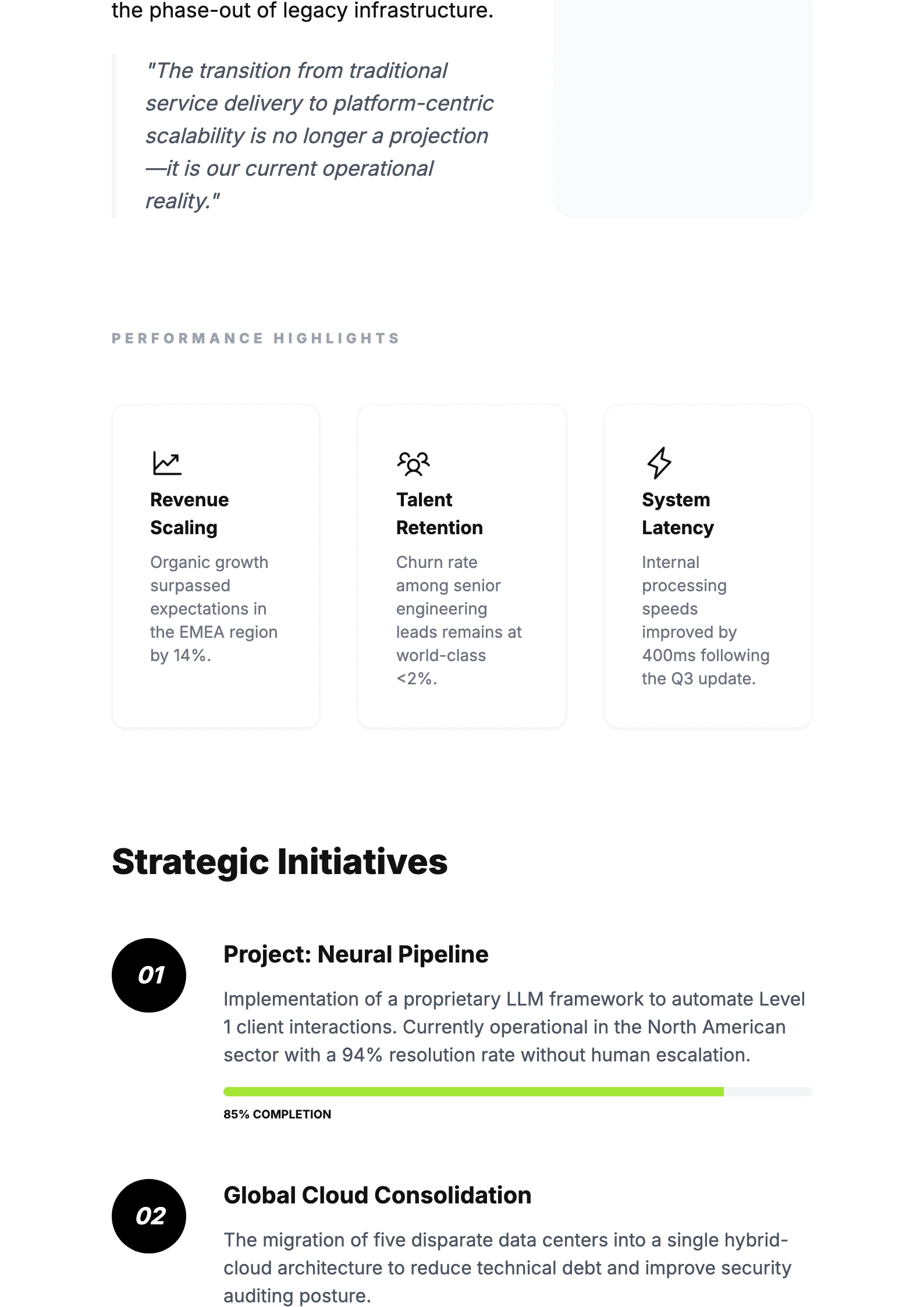 Modern Minimal Corporate 2 - Page 2